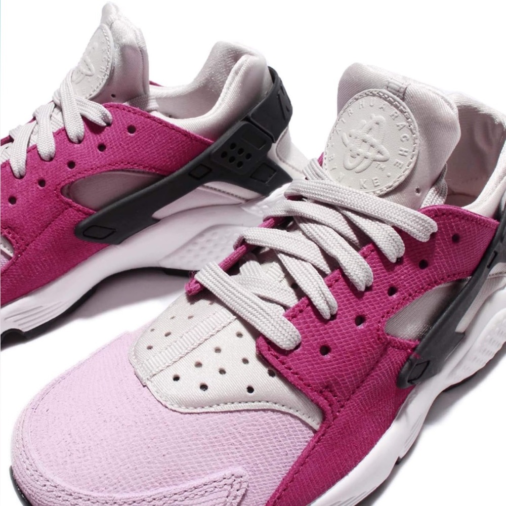 Nike Womens Air Huarache Run PRM 6.5 - Picture 6 of 8